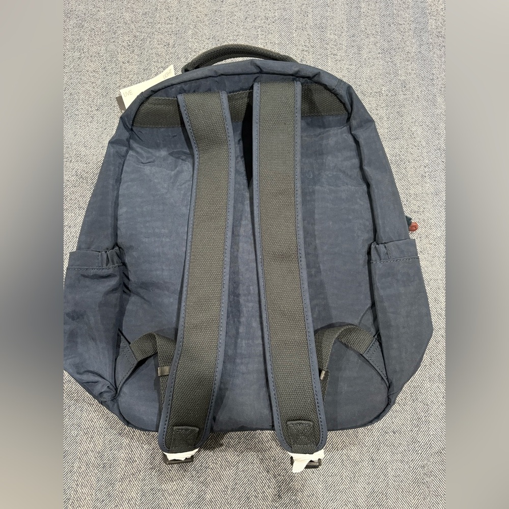 Kipling Seoul Medium Laptop Backpack | Color:True Blue2 - Picture 7 of 7